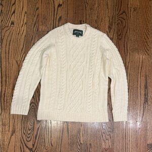 American Eagle Outfitters Ivory Knit Sweater